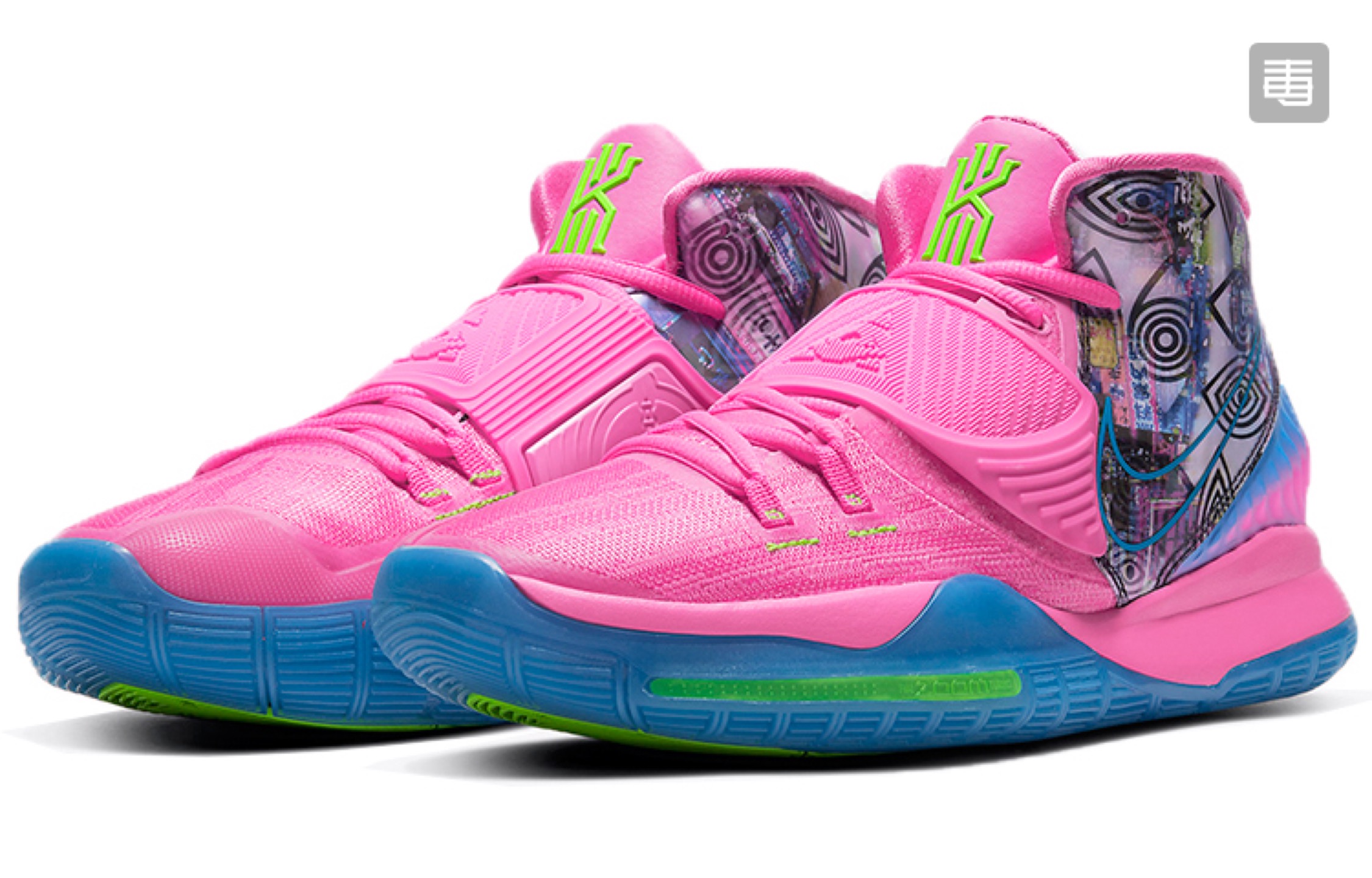 Nike Kyrie 6 Tokyo Pink Blue Shoes